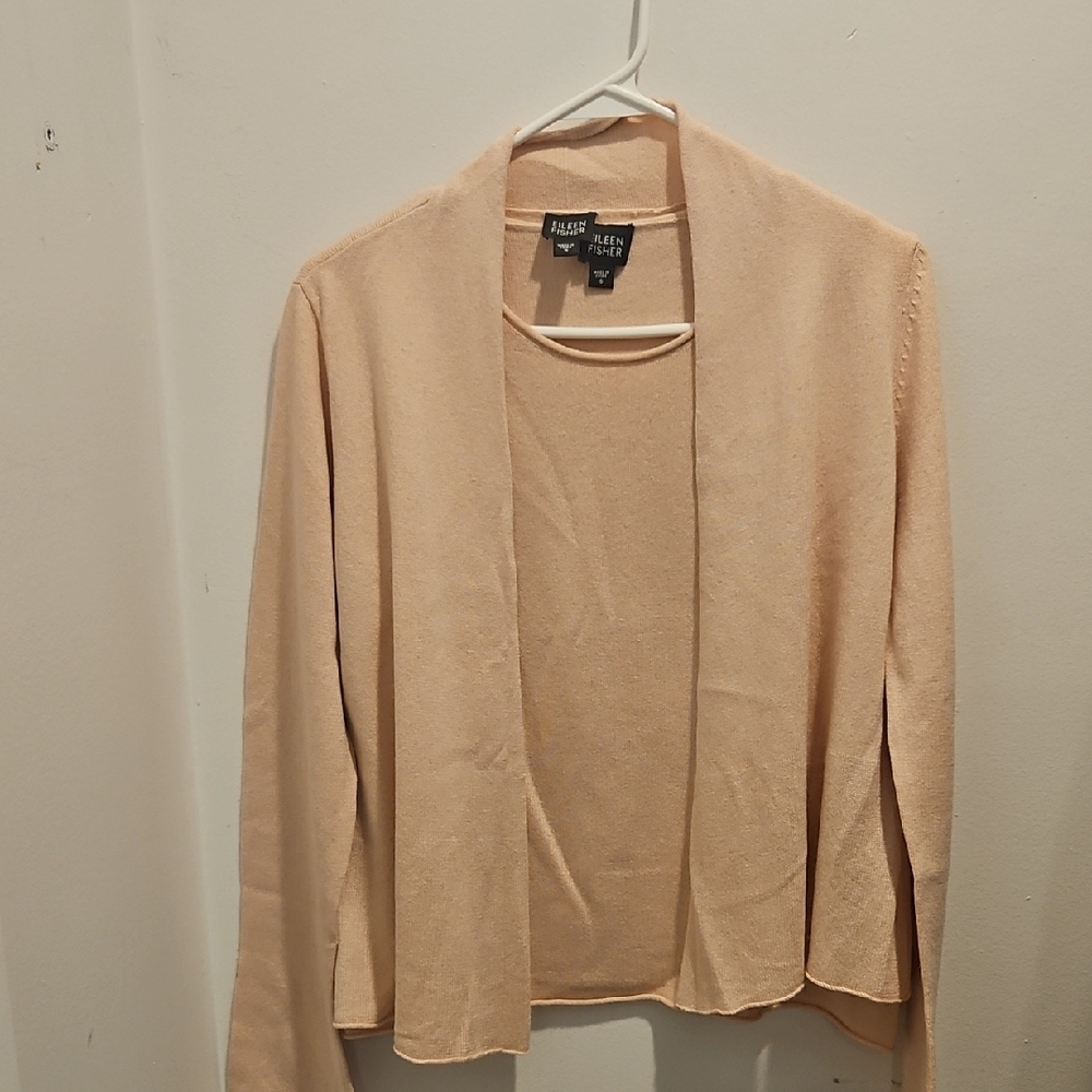 Eileen Fisher Pink  Cardigan